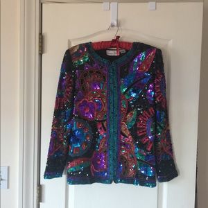 Great for NYE!! Brand new sequin jacket !!